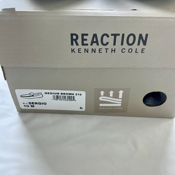 Brand new Kenneth Cole Reaction Men's Sergio Penny Driving Loafers Size 10 - Picture 2 of 8